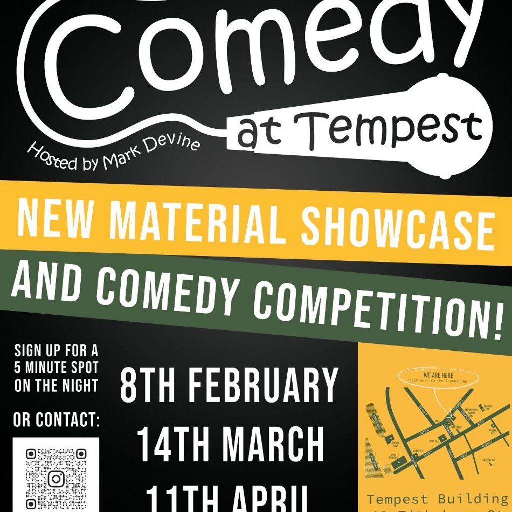 Tempest on Tithebarn Presents: Devine Comedy!