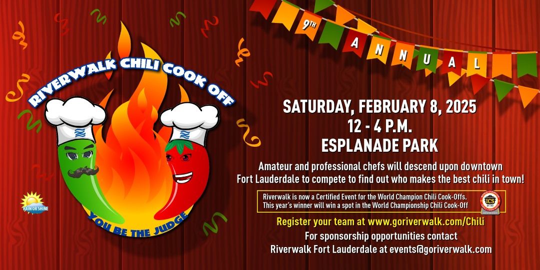 9th Annual Riverwalk Chili Cook-Off