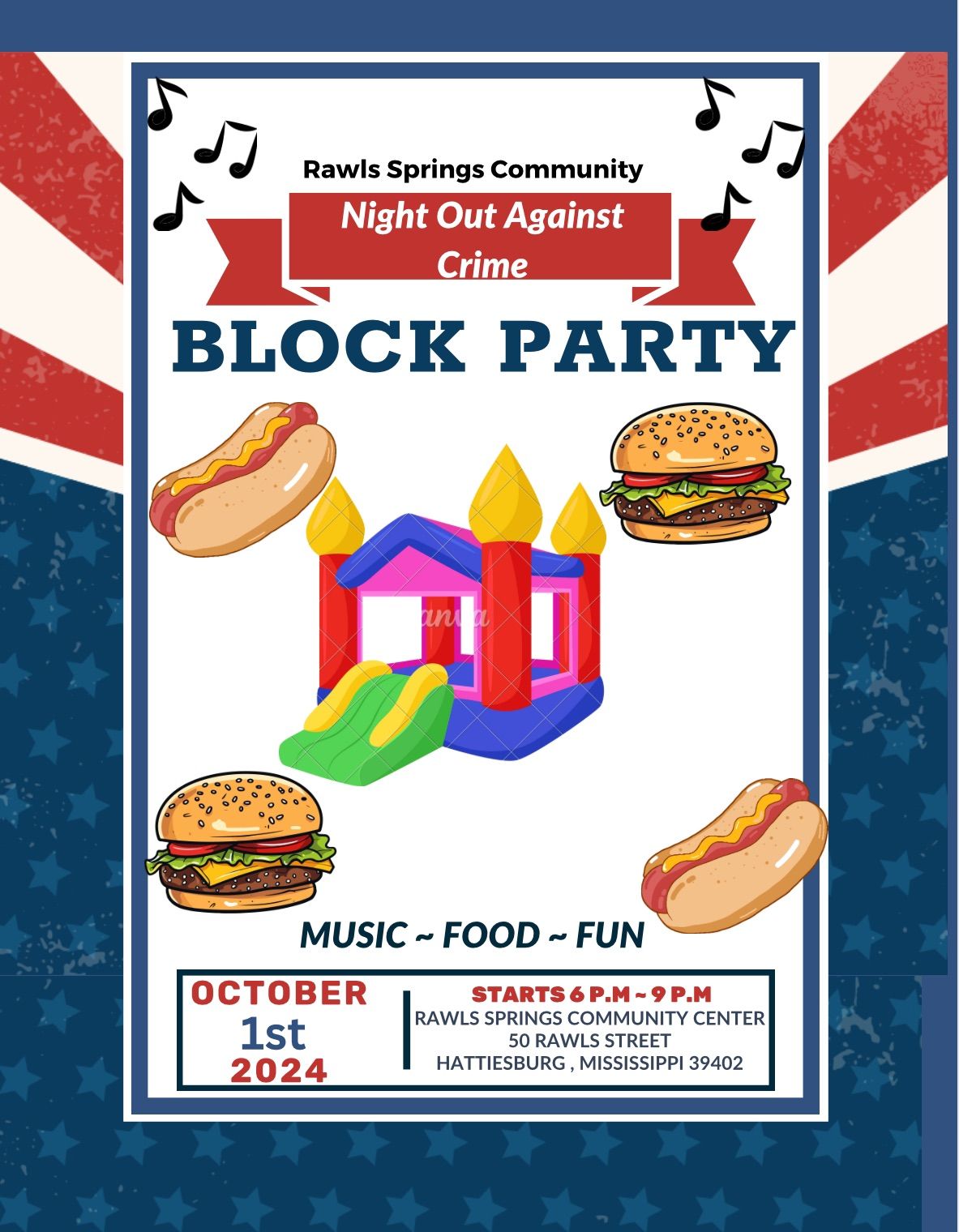 National Night Out Rawls Springs Edition 