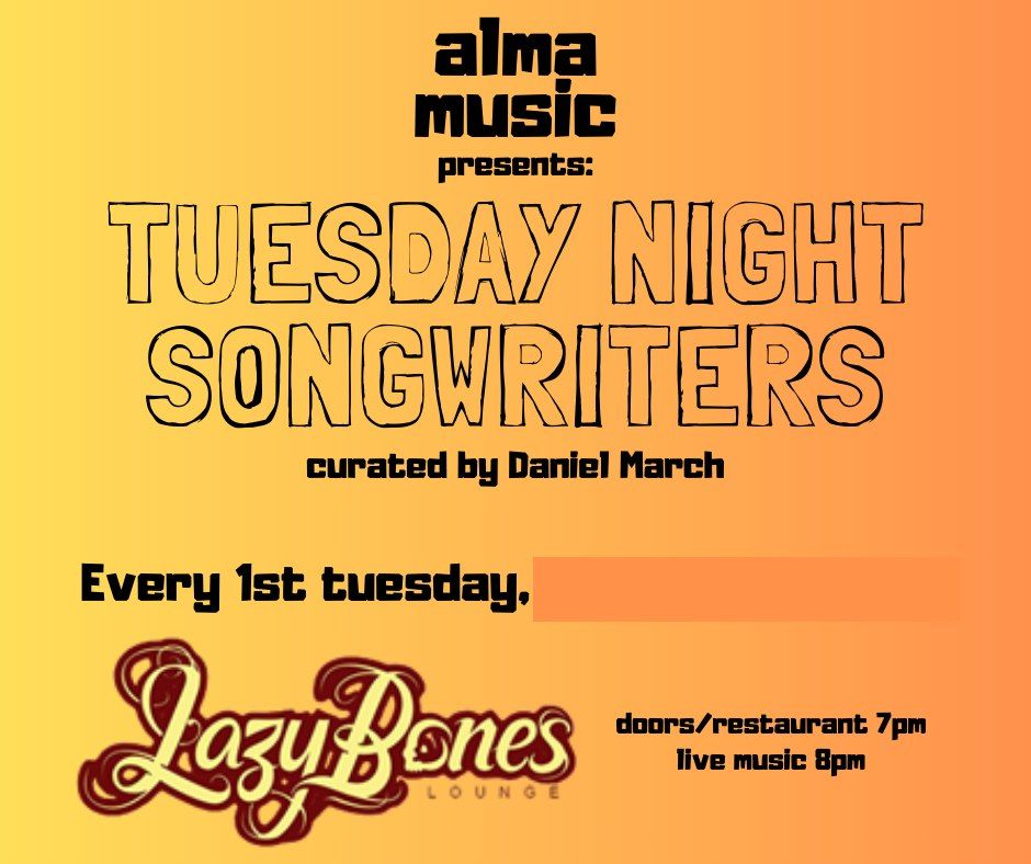 Alma Music presents: Tuesday Night Songwriters