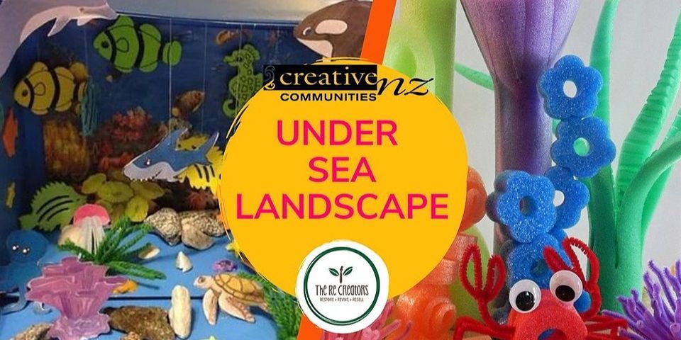 Undersea Landscape, Gribblehirst Community Hub, Tuesday 11 October 10am - 12noon