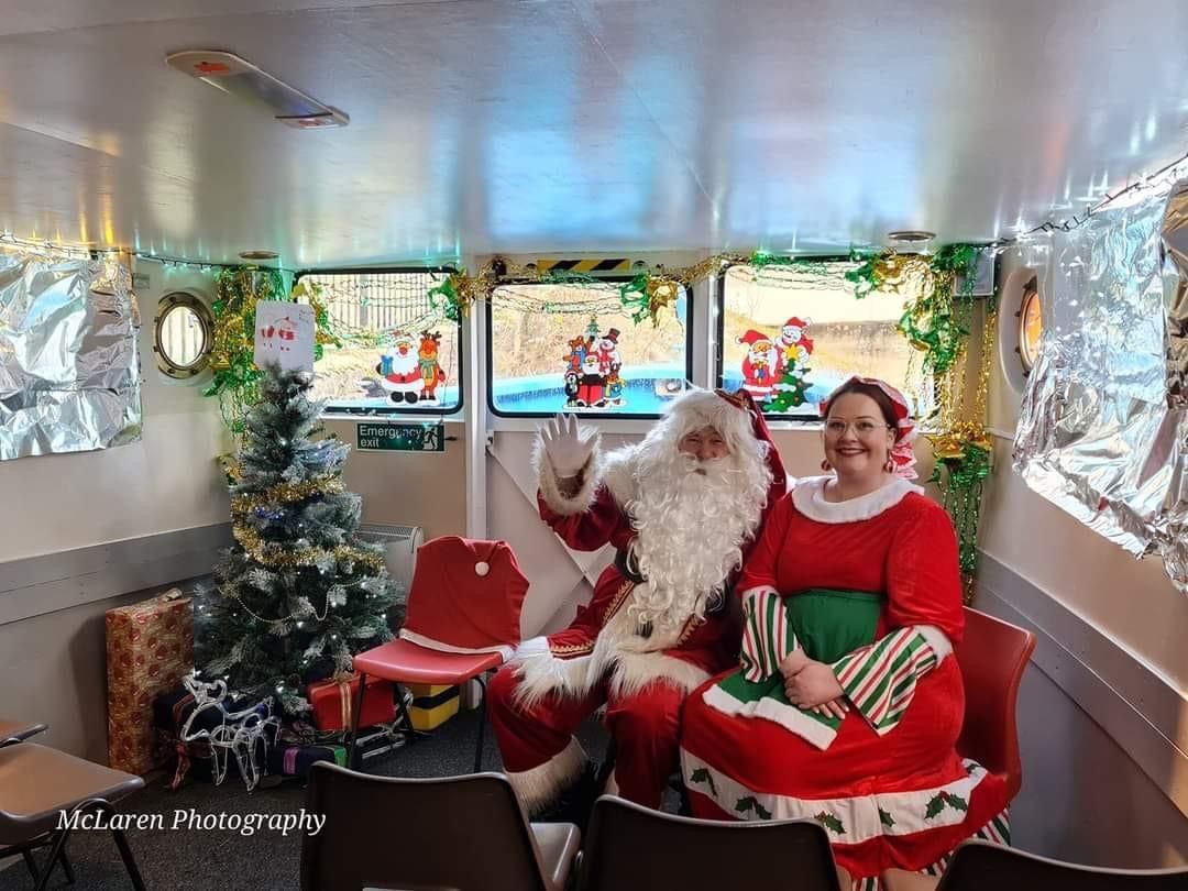 Santa's Grotto on the Water!