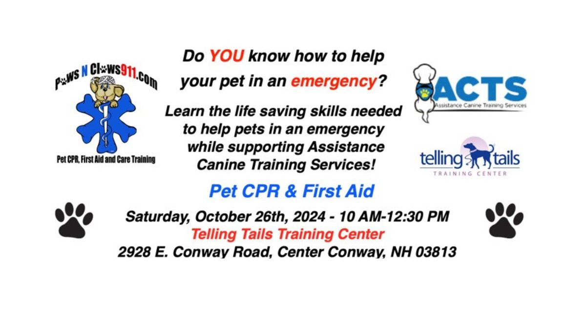 Pet CPR & First Aid