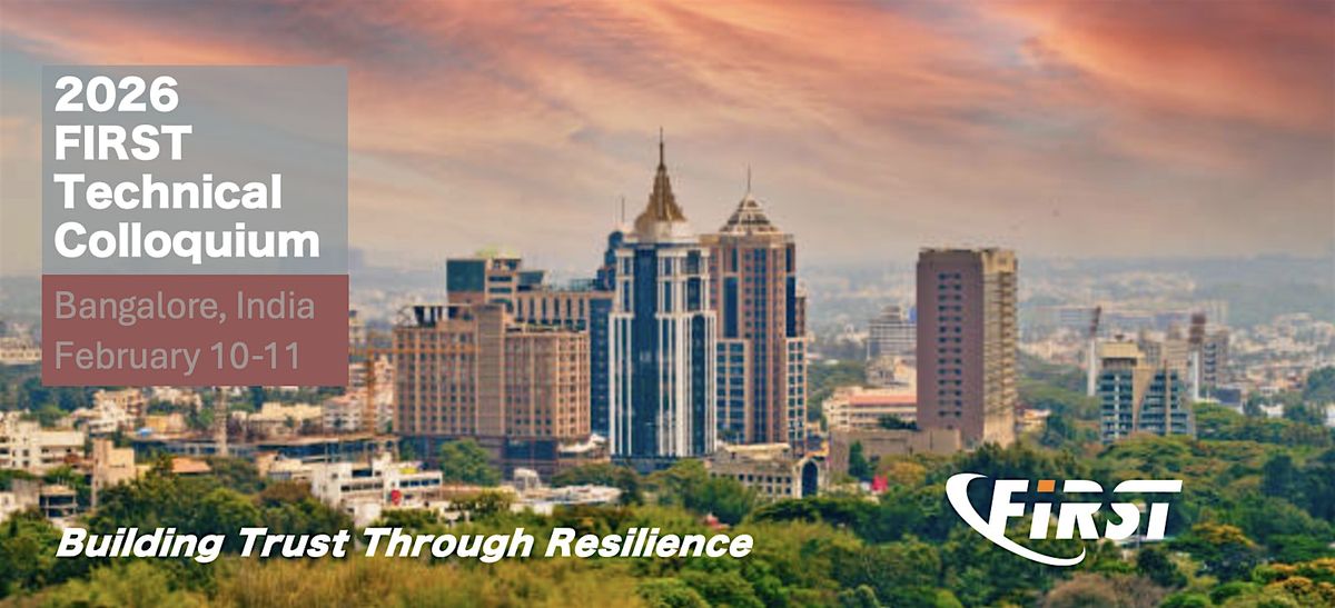 Bangalore 2026 FIRST Technical Colloquium