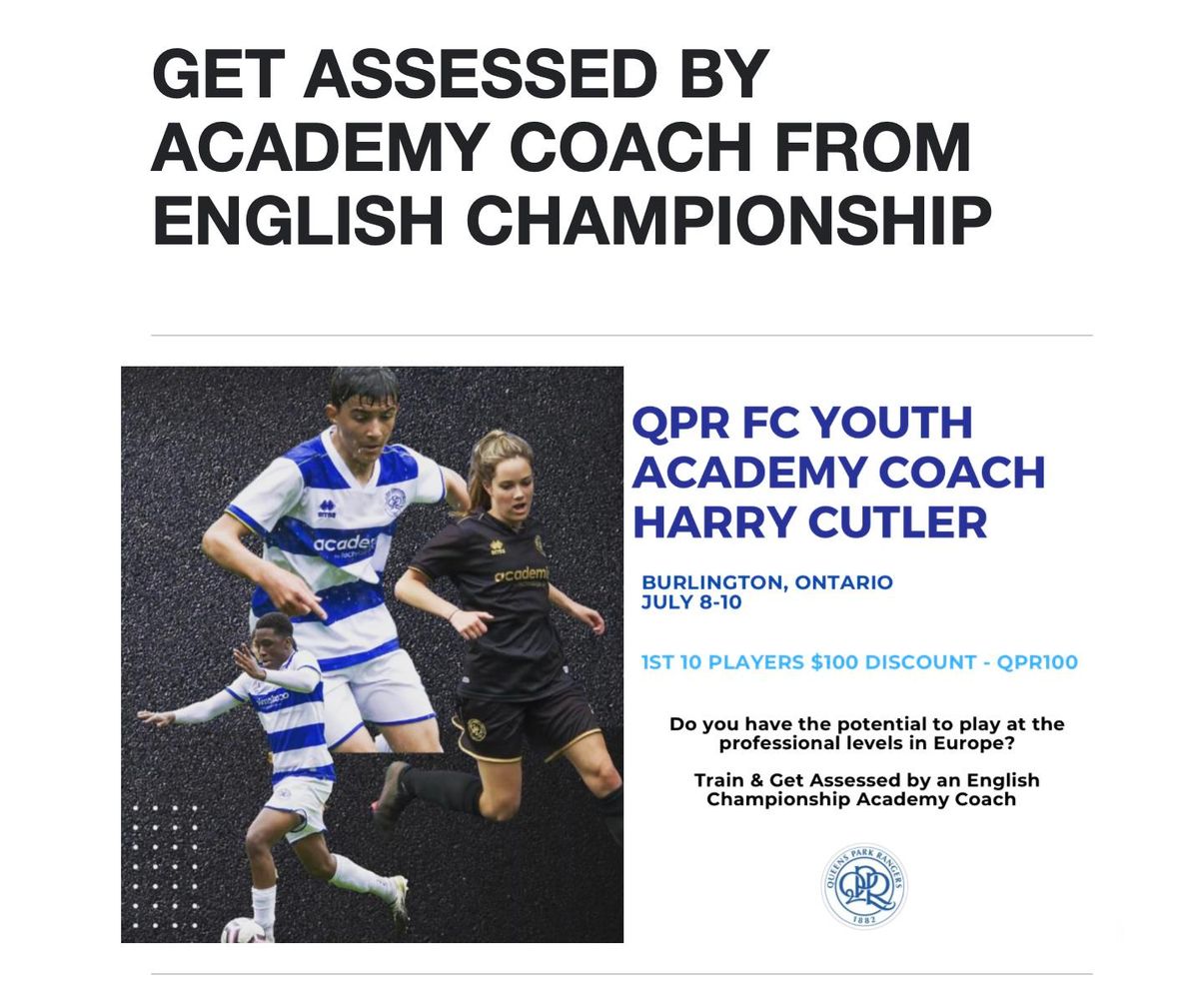 Queens Park Rangers Player Development Camp