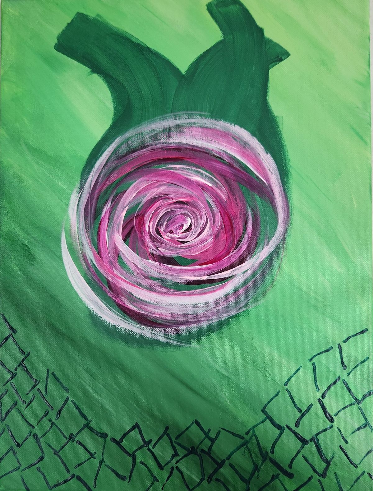 Chakra Painting Series - Heart (Green)