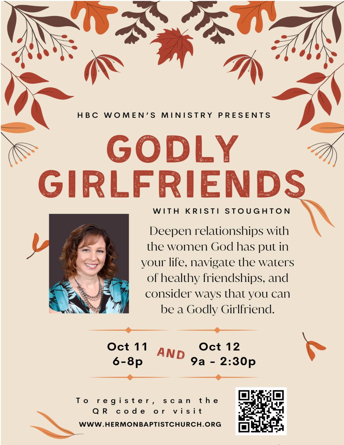 HBC Women's Conference - Godly Girlfriends