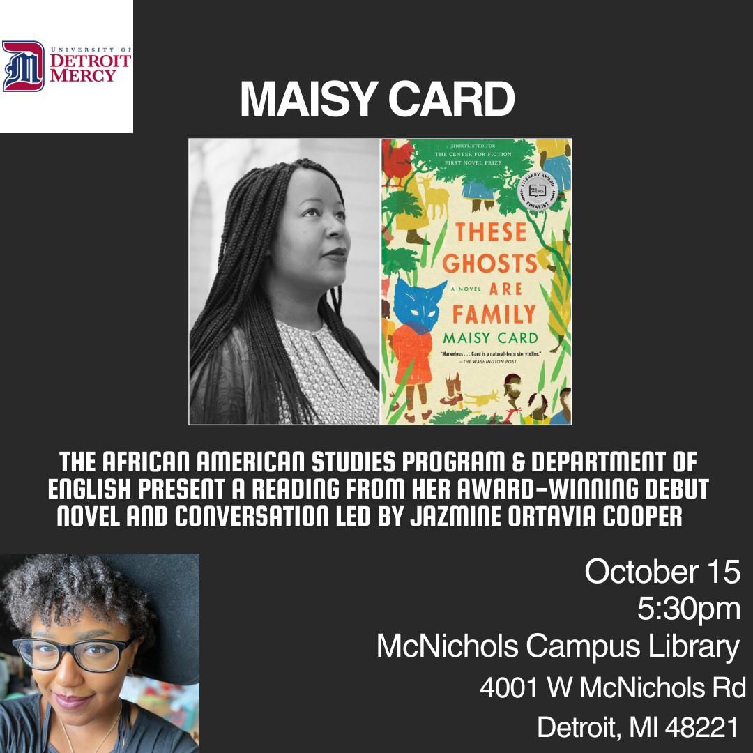 An evening with Maisy Card