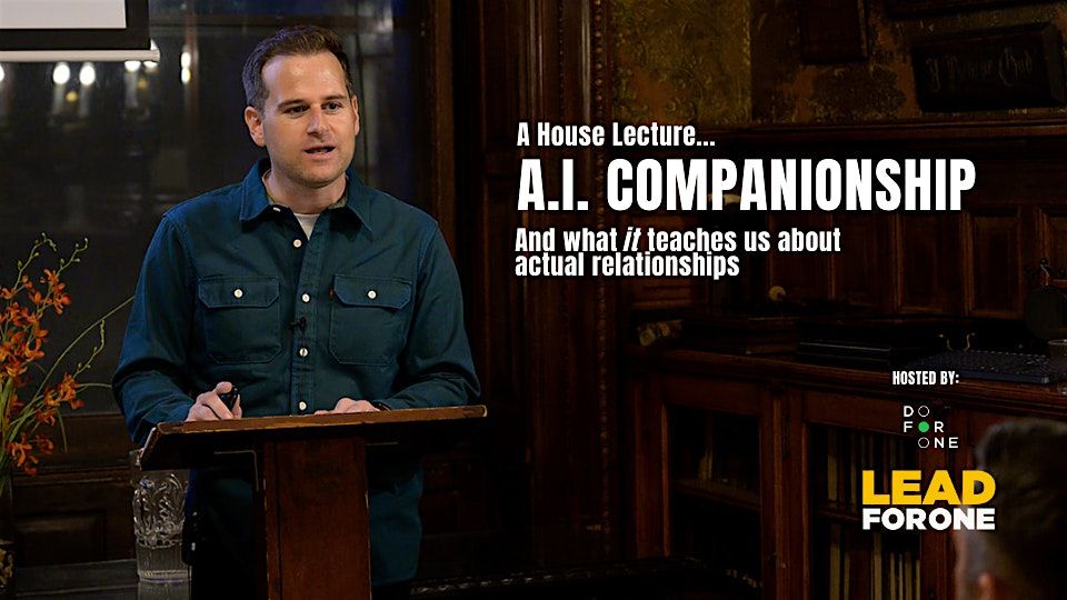 A.I. Companionship: And what it teaches us about actual relationships