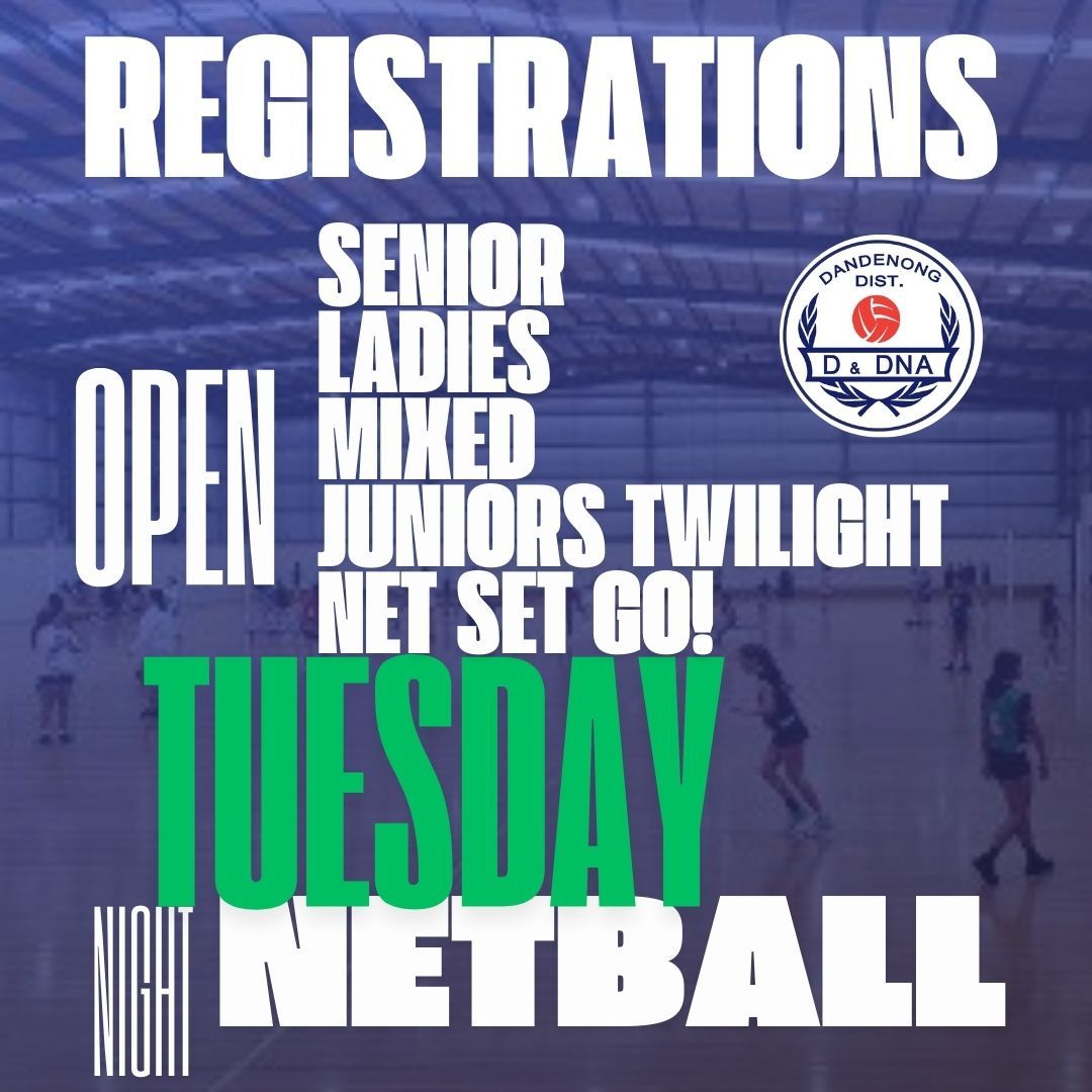 2025 TUESDAY NETBALL COMPETITIONS