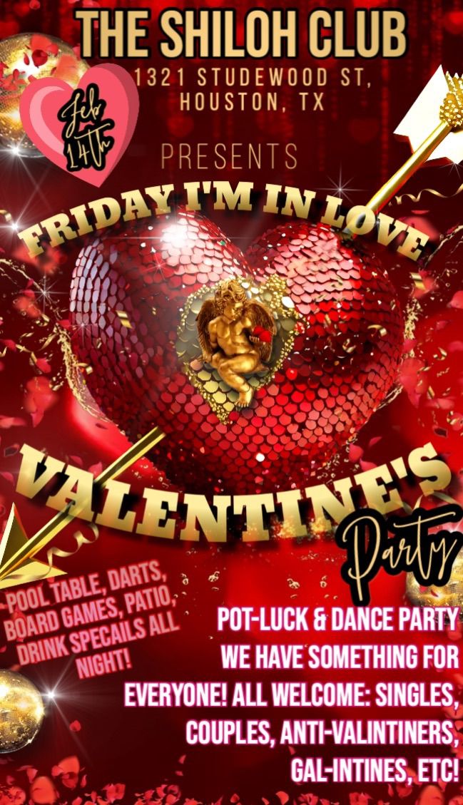 Friday, I\u2019m in love! Valentine\u2019s Day Party!