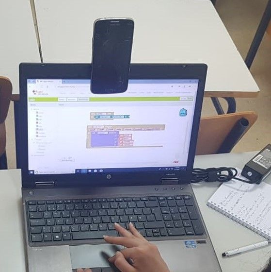 MIT App Inventor workshop for kids