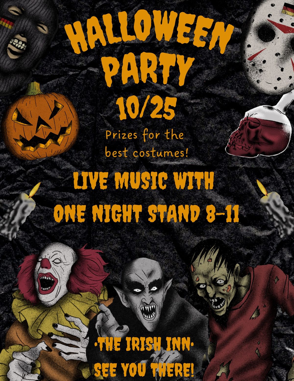 Halloween Party with 1 NIGHT STAND Oswego