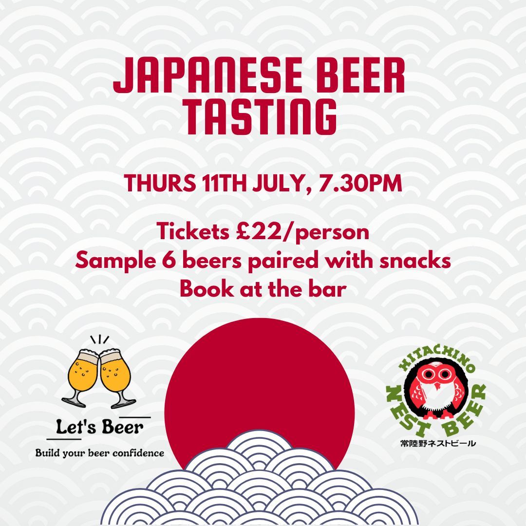 Japanese Beer Tasting