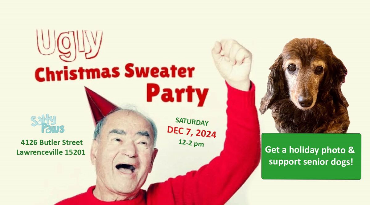 Ugly Sweater Pawty & Holiday Pictures 