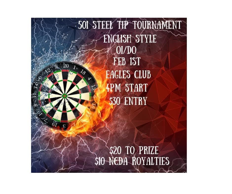 501 Steel Tip Tournament