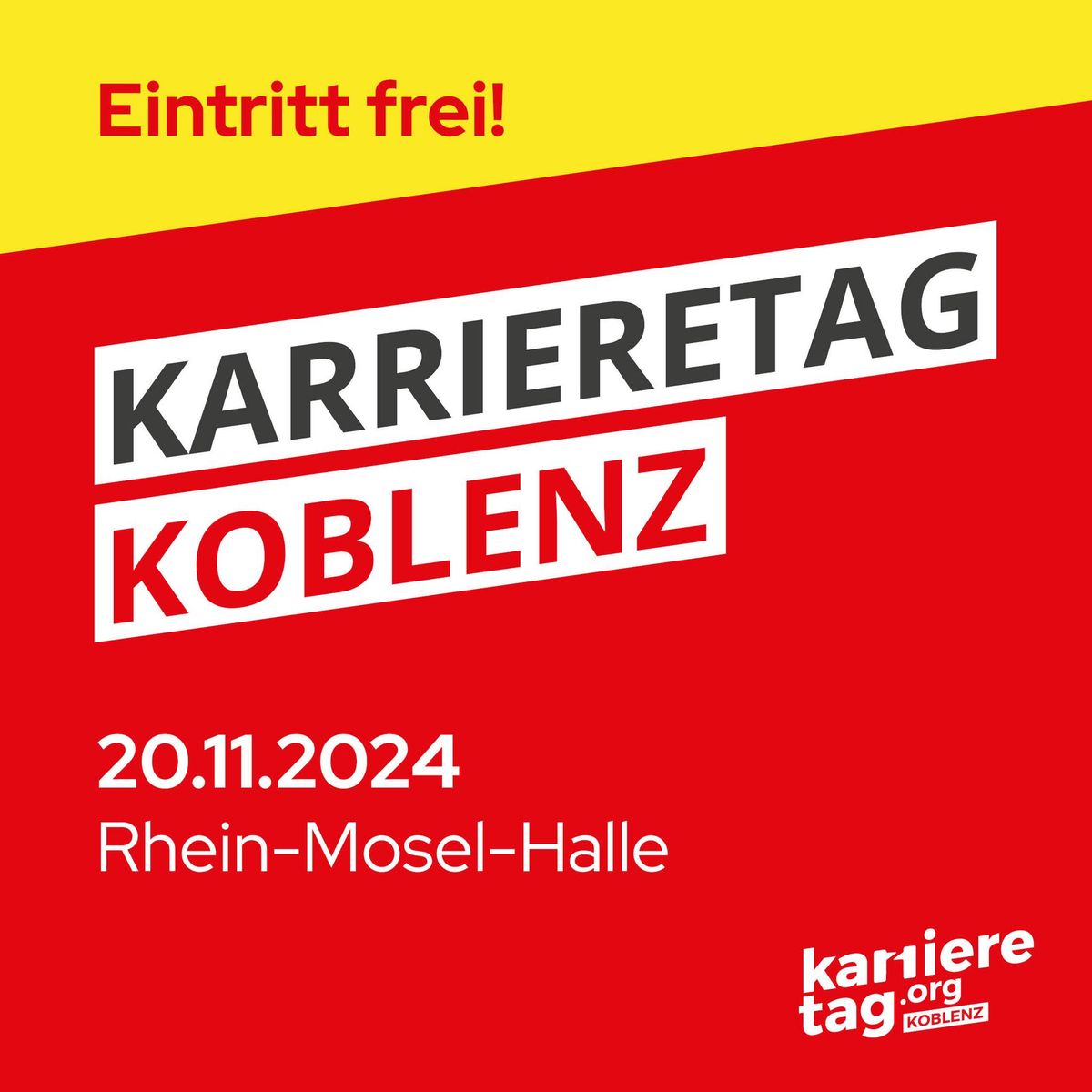 Karrieretag Koblenz | Die Jobmesse in der Region