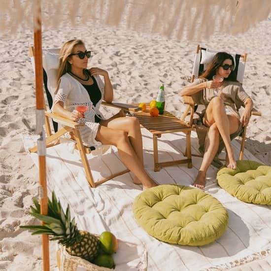 Petite Romance: Private Beach Lounge and Picnic Set Up