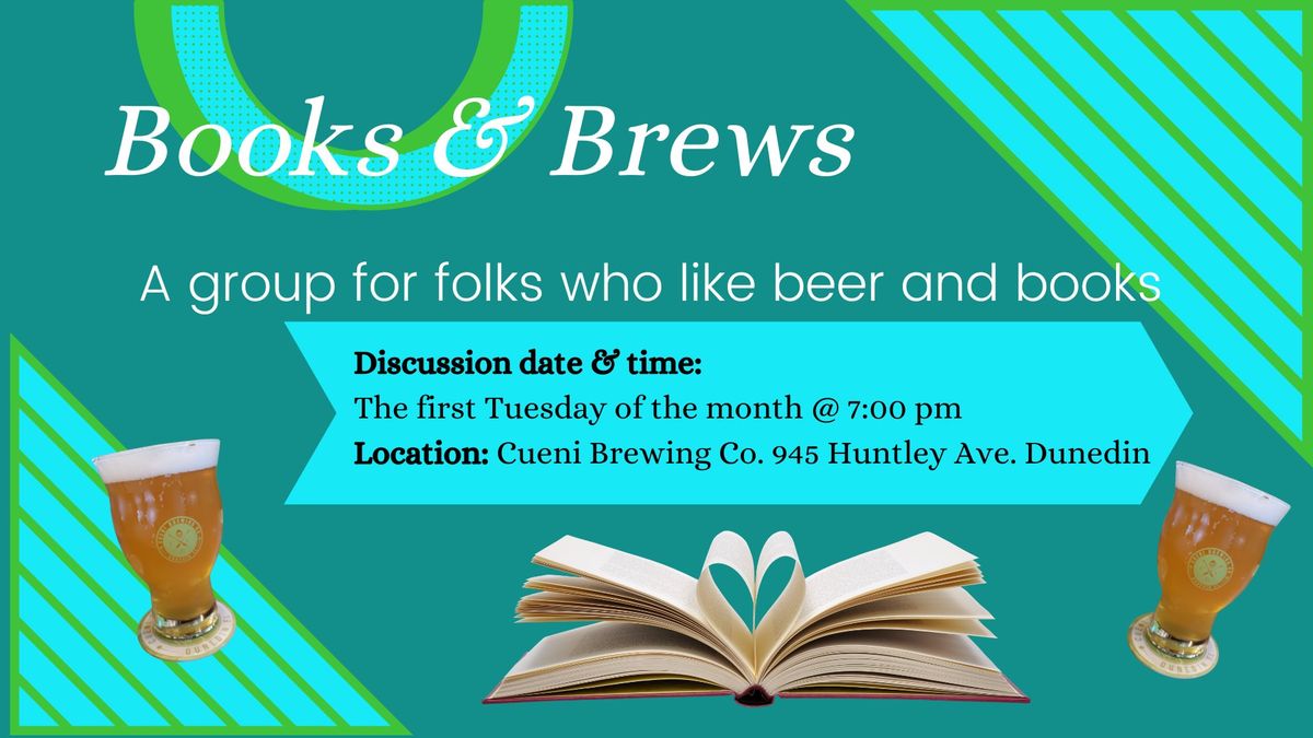 Books & Brews at Cueni Brewing Co.