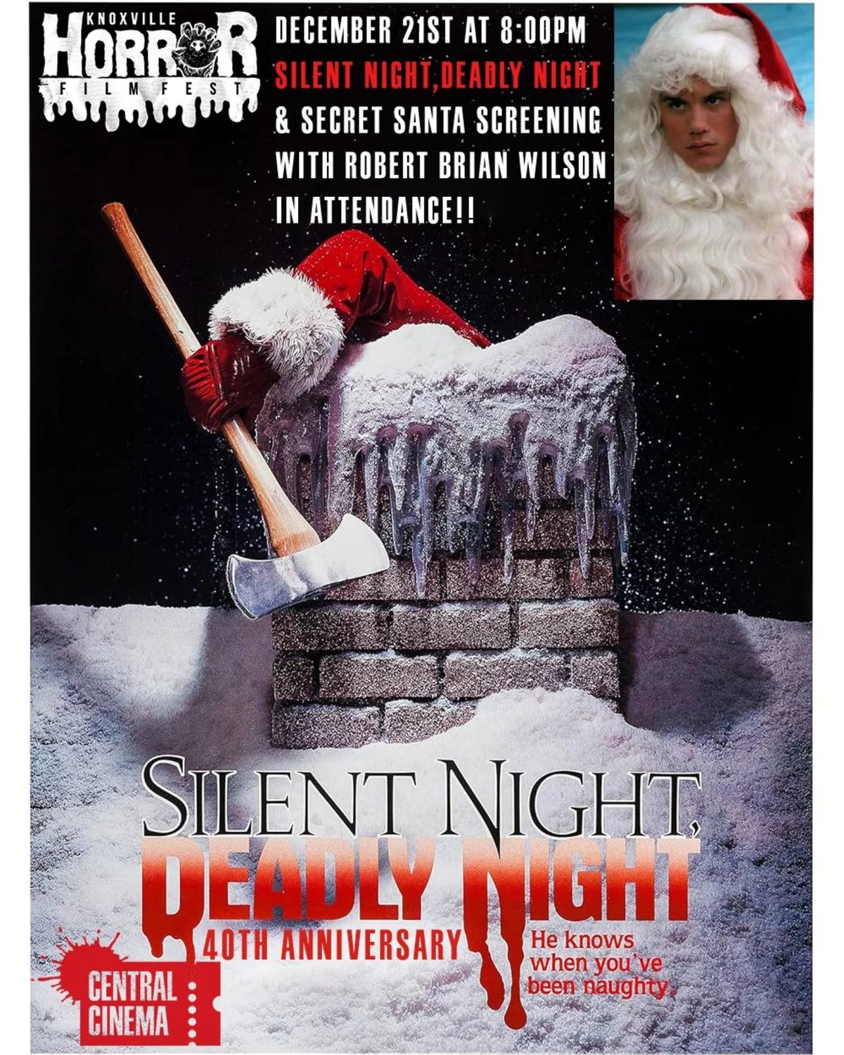 Silent Night Deadly Night with Special Guest Robert Brian Wilson