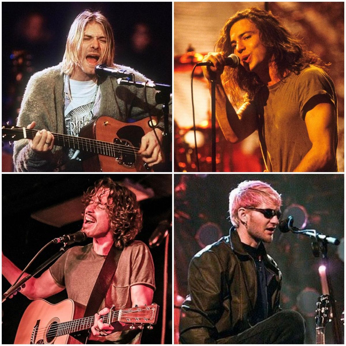 UNPLUGGED...PEARL JAM + NIRVANA + ALICE IN CHAINS + SOUNDGARDEN TRIBUTES... 90's PALOOZA