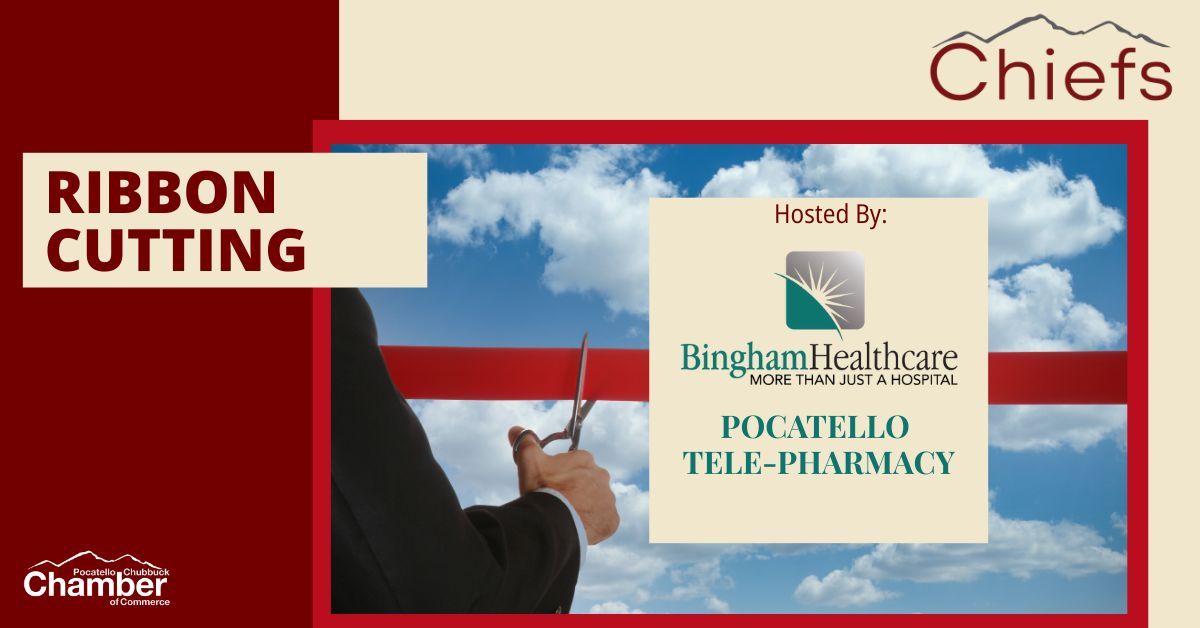 Ribbon Cutting for Bingham Healthcare Pocatello Tele-Pharmacy