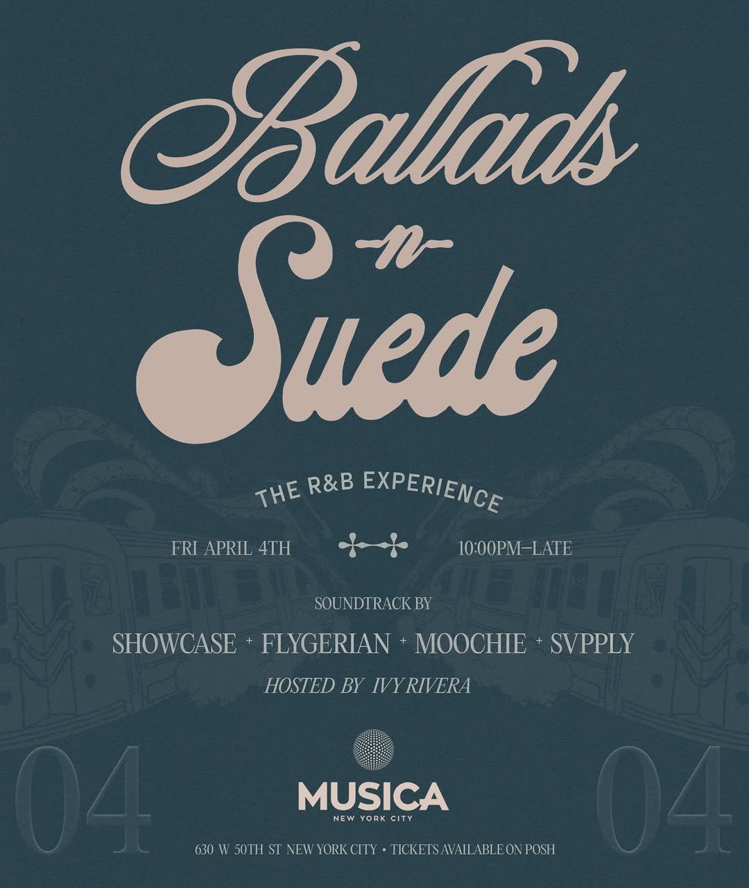 Suede York Tickets