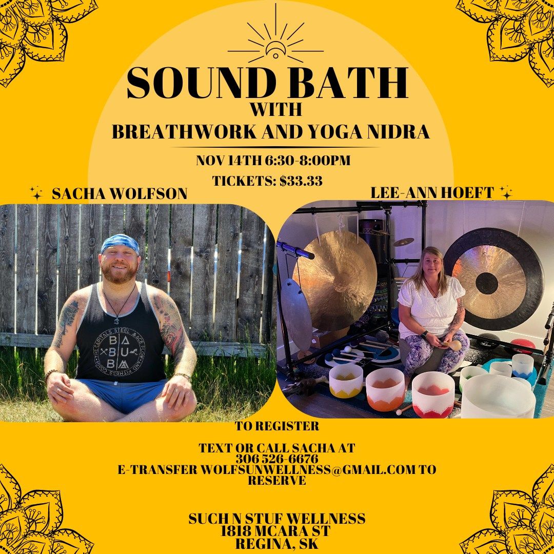 Sound Bath with Breathwork and Yoga Nidra