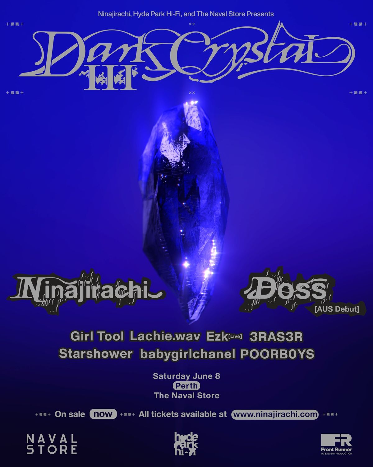 Dark Crystal Perth feat. Ninajirachi & Doss | 08.06.24