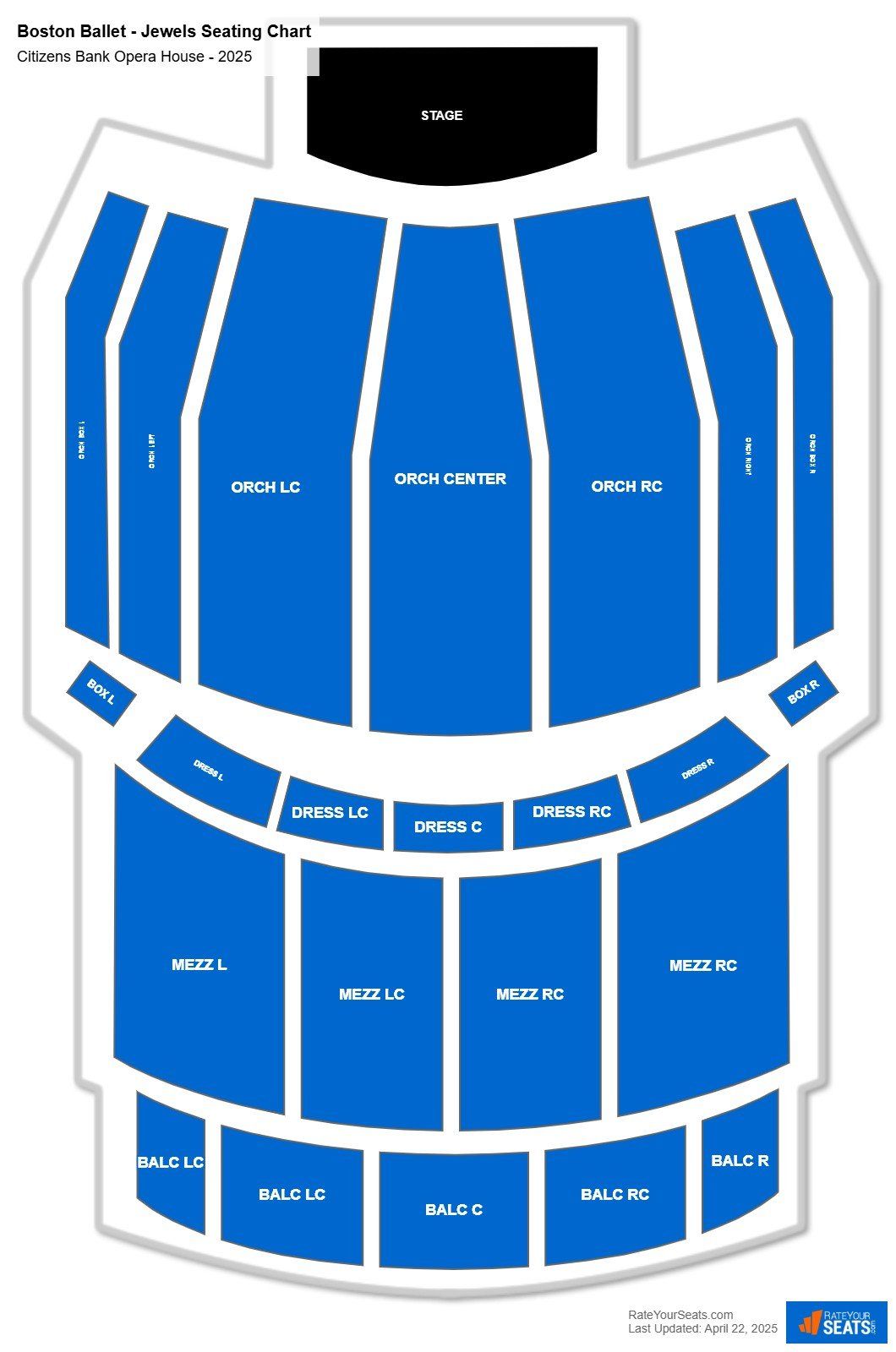 Boston Ballet  - Jewels at Citizens Bank Opera House