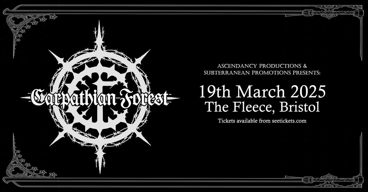 Carpathian Forest plus guests @ The Fleece, Bristol.