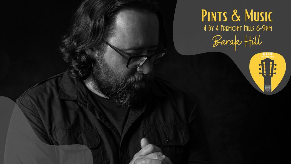 Pints & Music - Barak Hill