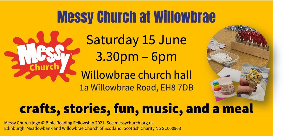 Messy Church at Willowbrae