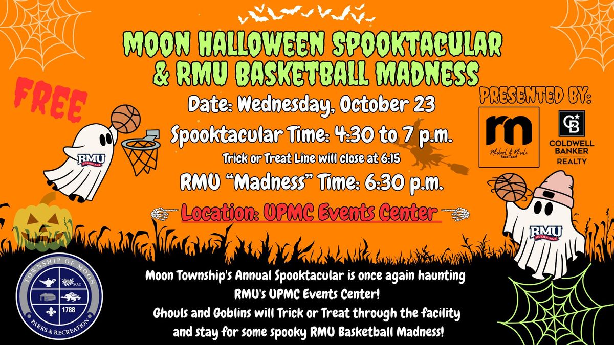 Moon Halloween Spooktacular & RMU Basketball Madness