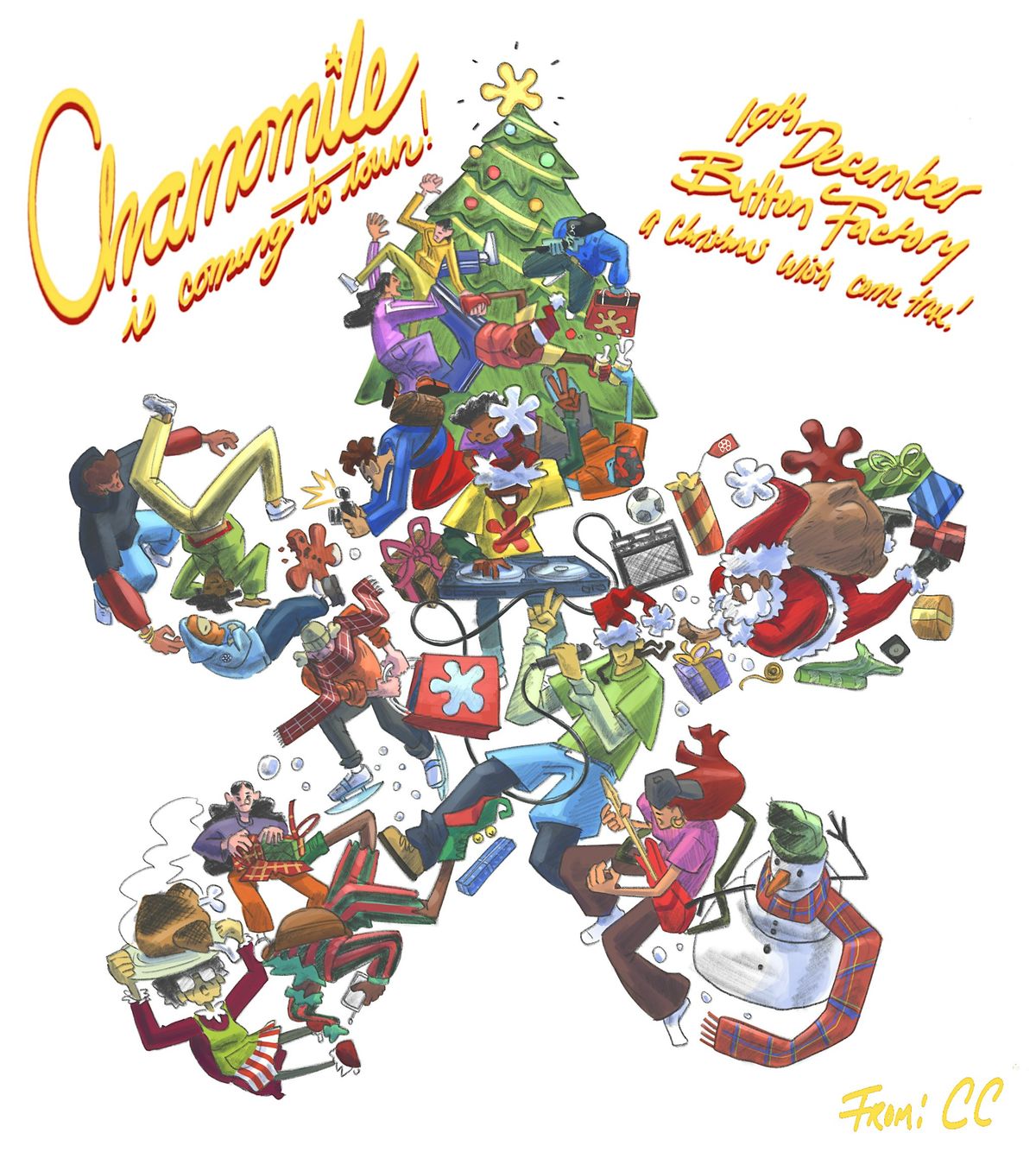 CHAMOMILE IS COMING TO TOWN!