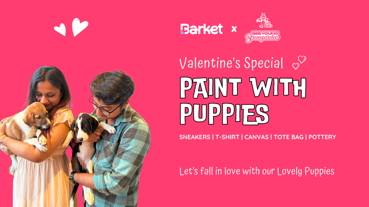 Paint with Puppies by Barket