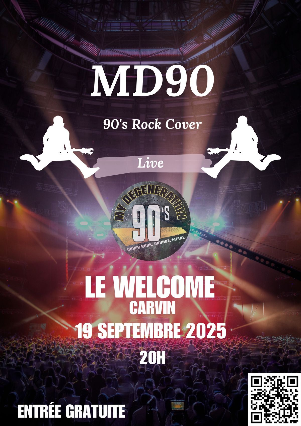 Concert MD90 - Le Welcome \/ Carvin