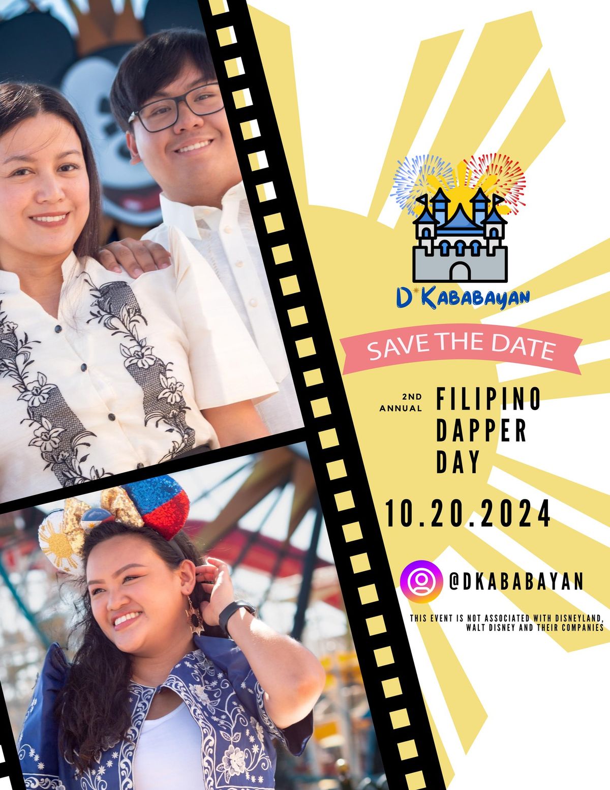 2nd Annual Filipino Dapper Day | Disneyland