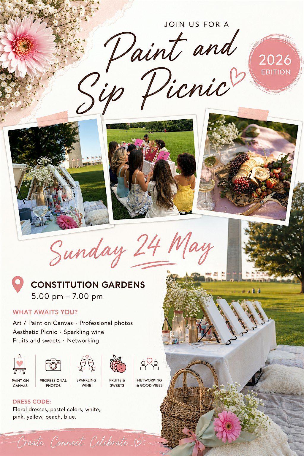 Sip and Paint Picnic