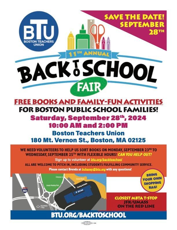 11th Annual Back to School Fair