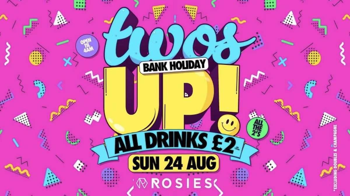 [AUGUST] BANK HOLIDAY SUNDAY