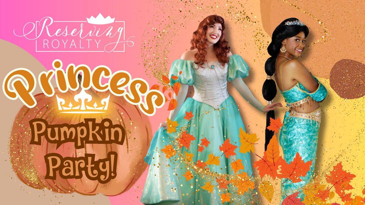 Princess Pumpkin Party | Ariel & Jasmine