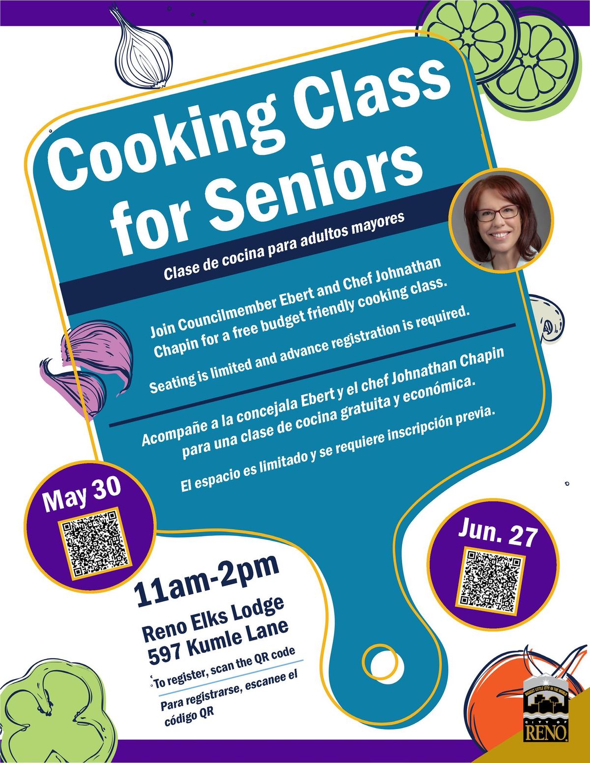 Cooking Class for Seniors