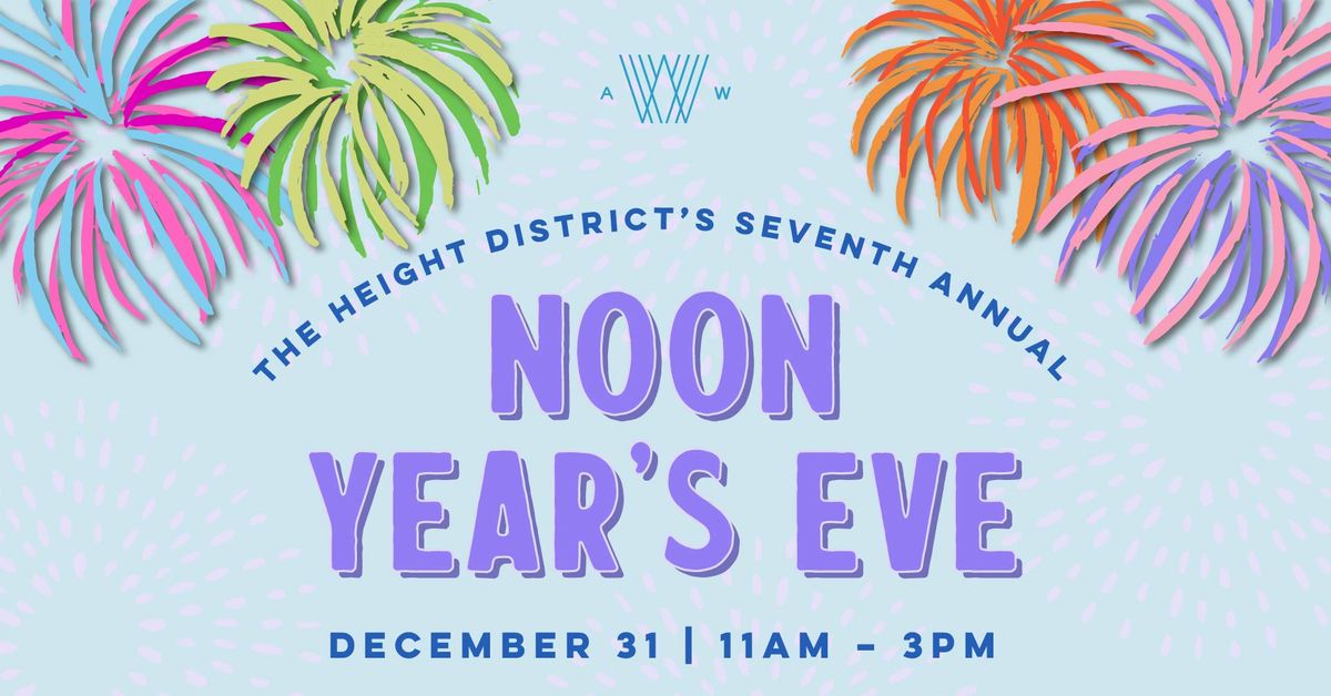 Noon Years Eve Celebration for Kids at Armature Works