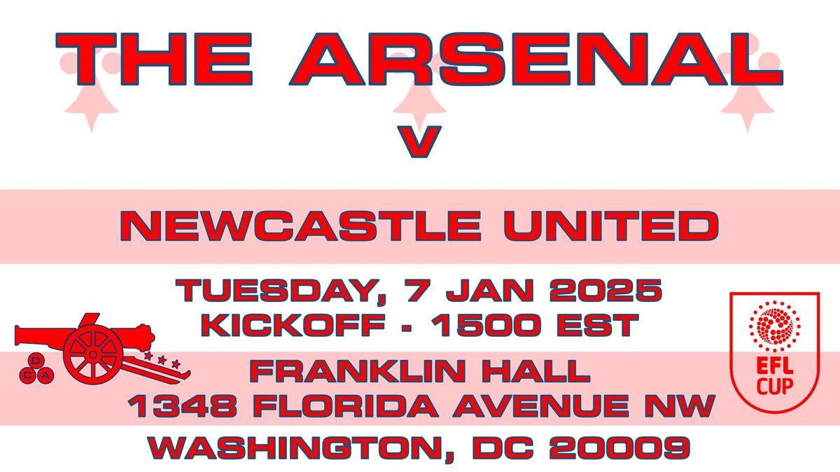 The Arsenal v Newcastle United [League Cup]