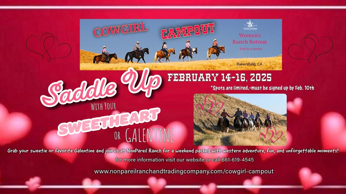 Saddle Up with your Sweetheart OR Galentine