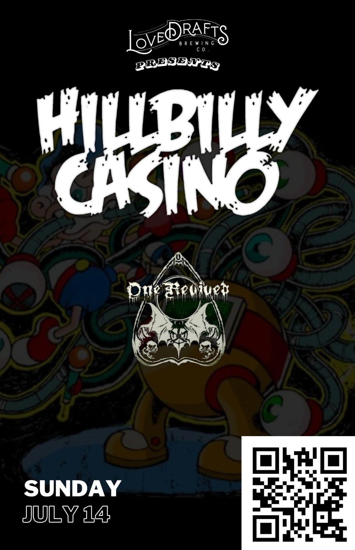 Hillbilly Casino at Lovedraft's Brewing Co