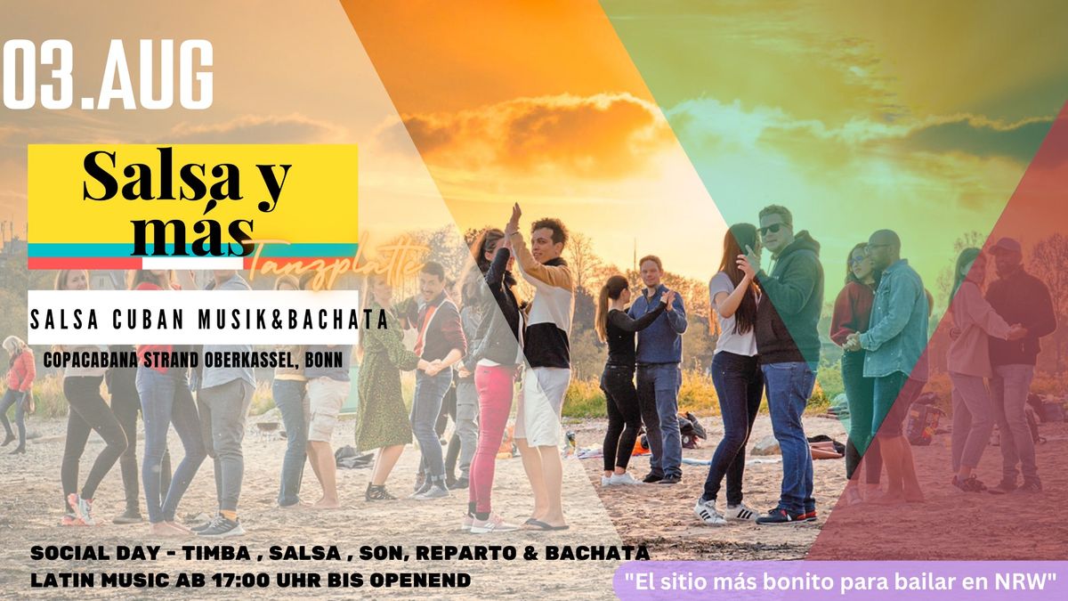Strandparty in Copacabana mit Salsa, bachata y m\u00e1s Bonnk\u00f6ln