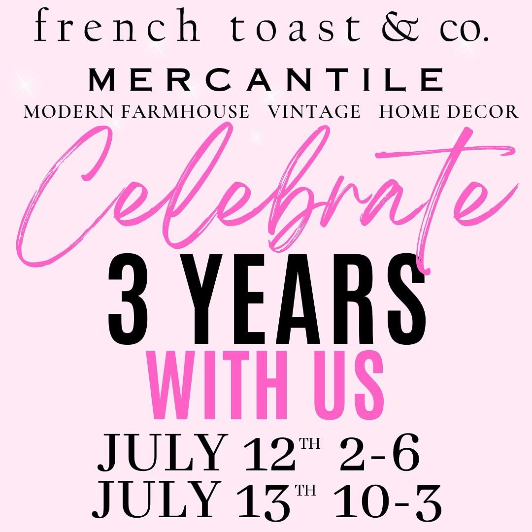 Celebrate 3 Years with us!