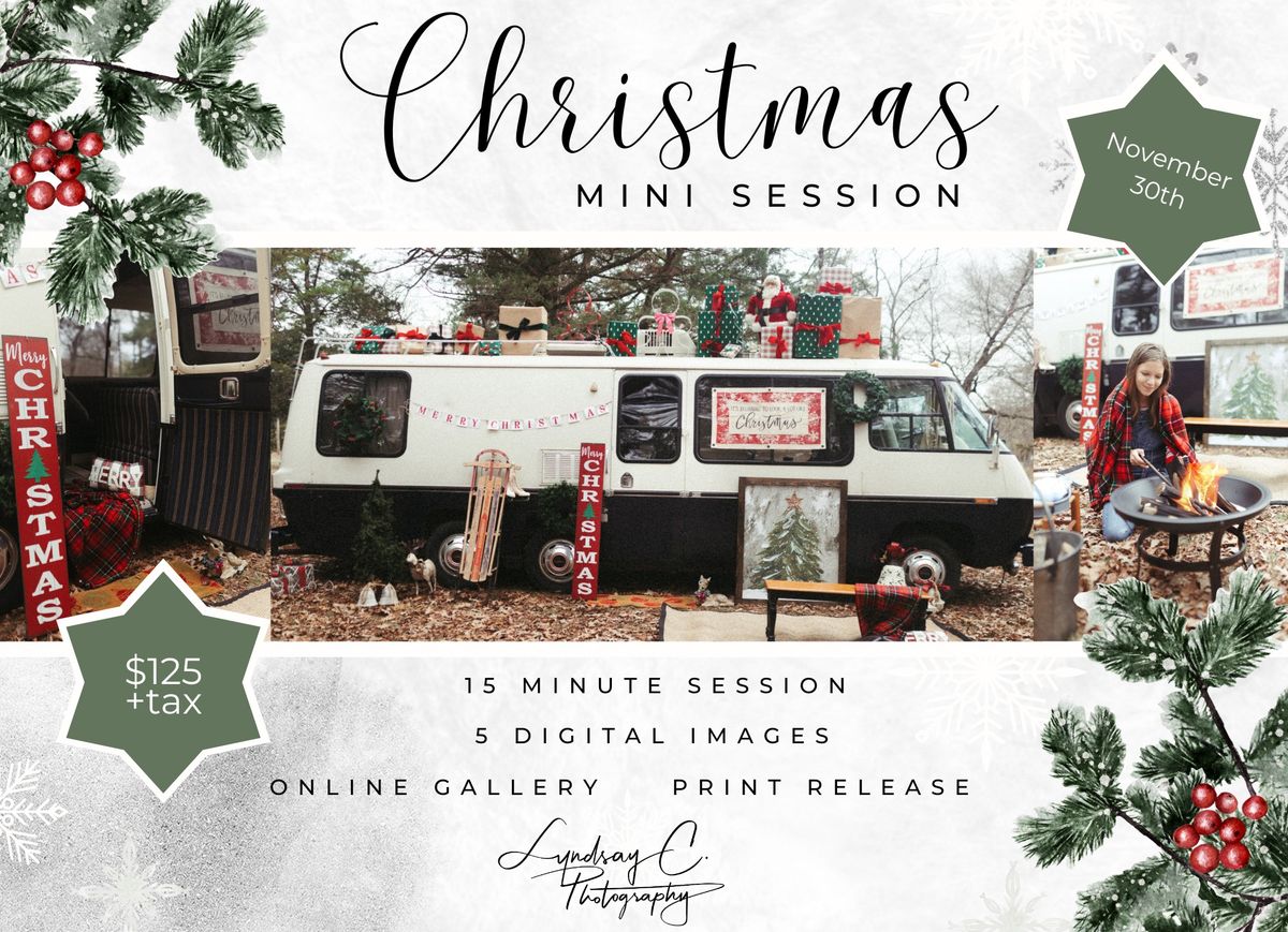 Vintage Christmas Mini Sessions